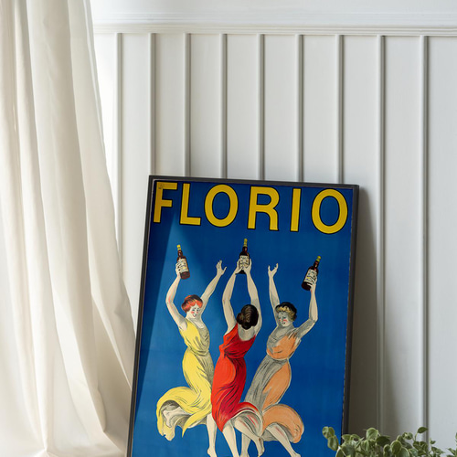 NO.38】踊る女性達と酒瓶パーティアートポスター☆アメリカンレトロ