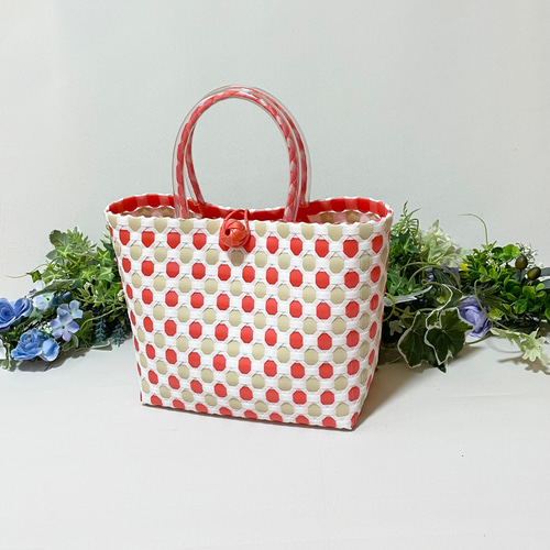 上質　プラかごバッグ　色見本 b7cb777d9d62ed54a16674e91e86c5