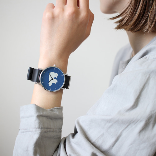 美品✨ muta ×K-SMITH 腕時計 しろくま 美品✨ muta ×K-SMITH 腕時計