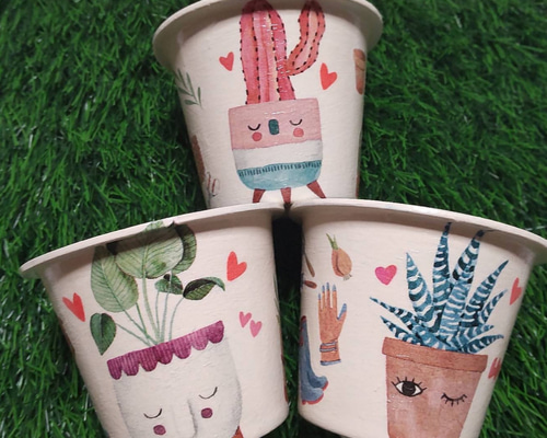 送料無料♡3個セット♡リメイク鉢♡プラ鉢♡ガーデン雑貨