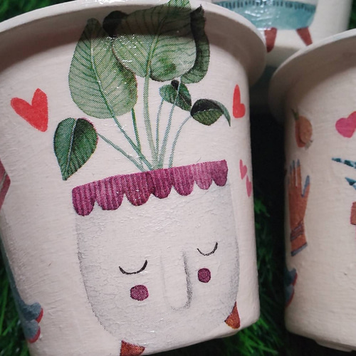 送料無料♡3個セット♡リメイク鉢♡プラ鉢♡ガーデン雑貨