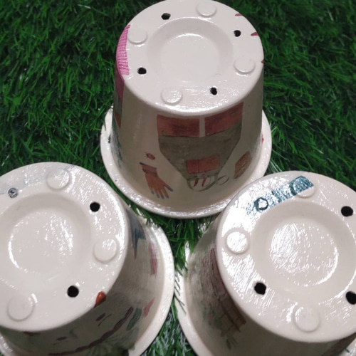 送料無料♡3個セット♡リメイク鉢♡プラ鉢♡ガーデン雑貨