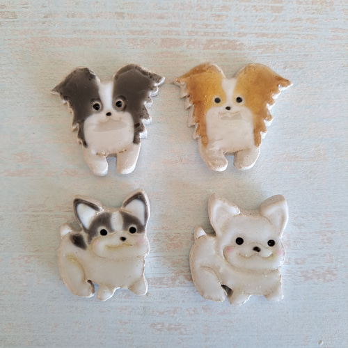 犬の形の箸置き 箸置き いぬ（A）3セット〈新品〉 | 器屋 HAKOBE