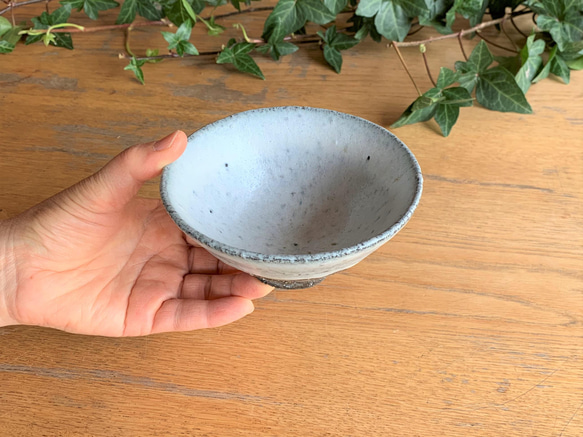 藁灰釉飯碗  　陶器　飯碗 6枚目の画像