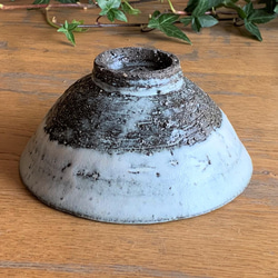 藁灰釉飯碗(大)　陶器　抹茶碗 7枚目の画像