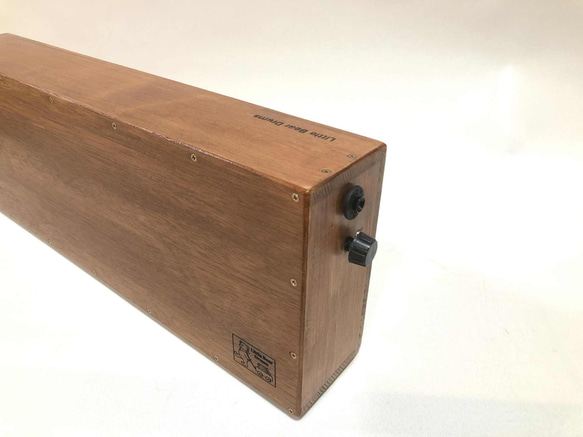 ラップトップカホン、ショルダーカホン、ライブ演奏用、LBD-01EB(エボニー塗装） 10枚目の画像