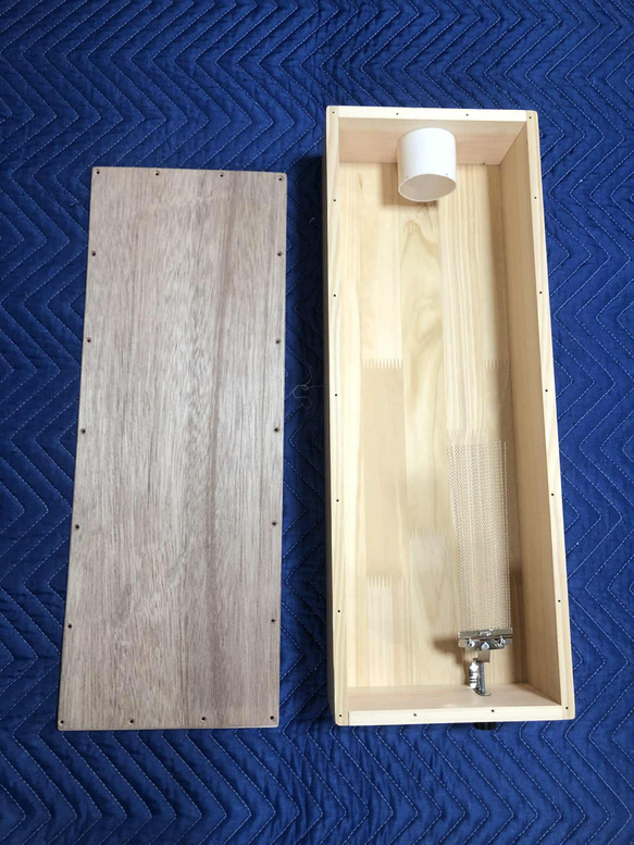 ラップトップカホン、ショルダーカホン、ライブ演奏用、LBD-01EB(エボニー塗装） 9枚目の画像