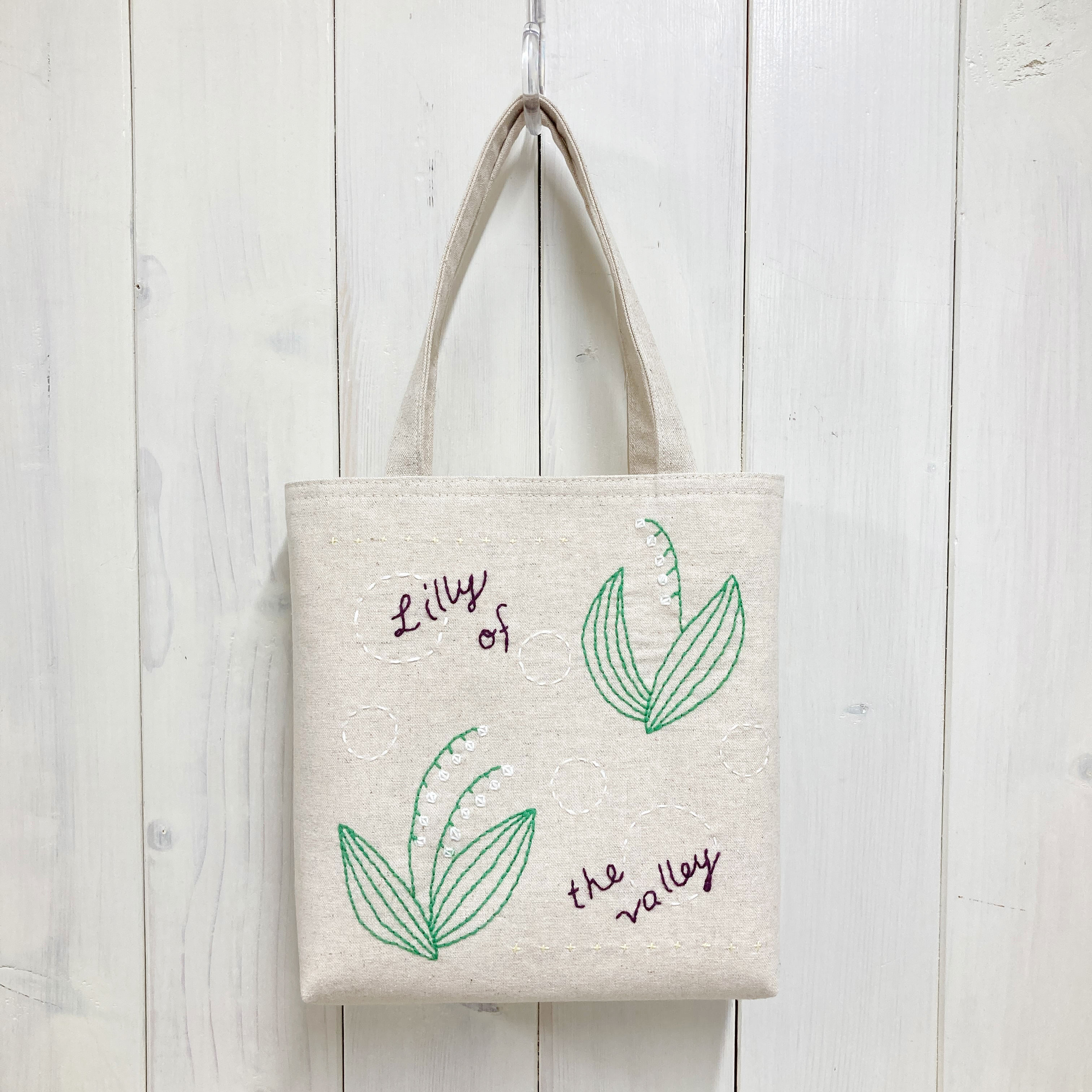 刺し子トート SASHIKO TOTEBAG SMART / 刺し子トートバッグ | 青木被服 公式