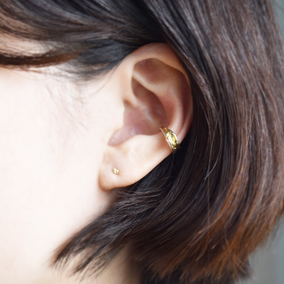 kuzu pierce K18/ピアス 3枚目の画像