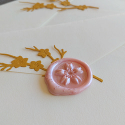 【2セット】金枝桜の御祝儀袋（シーリングスタンプシール＆ペーパーチャーム付） 3枚目の画像