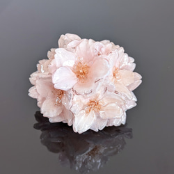 受注制作（約1ヶ月）】Everpink Sakura.本物のお花 満開桜のブローチ