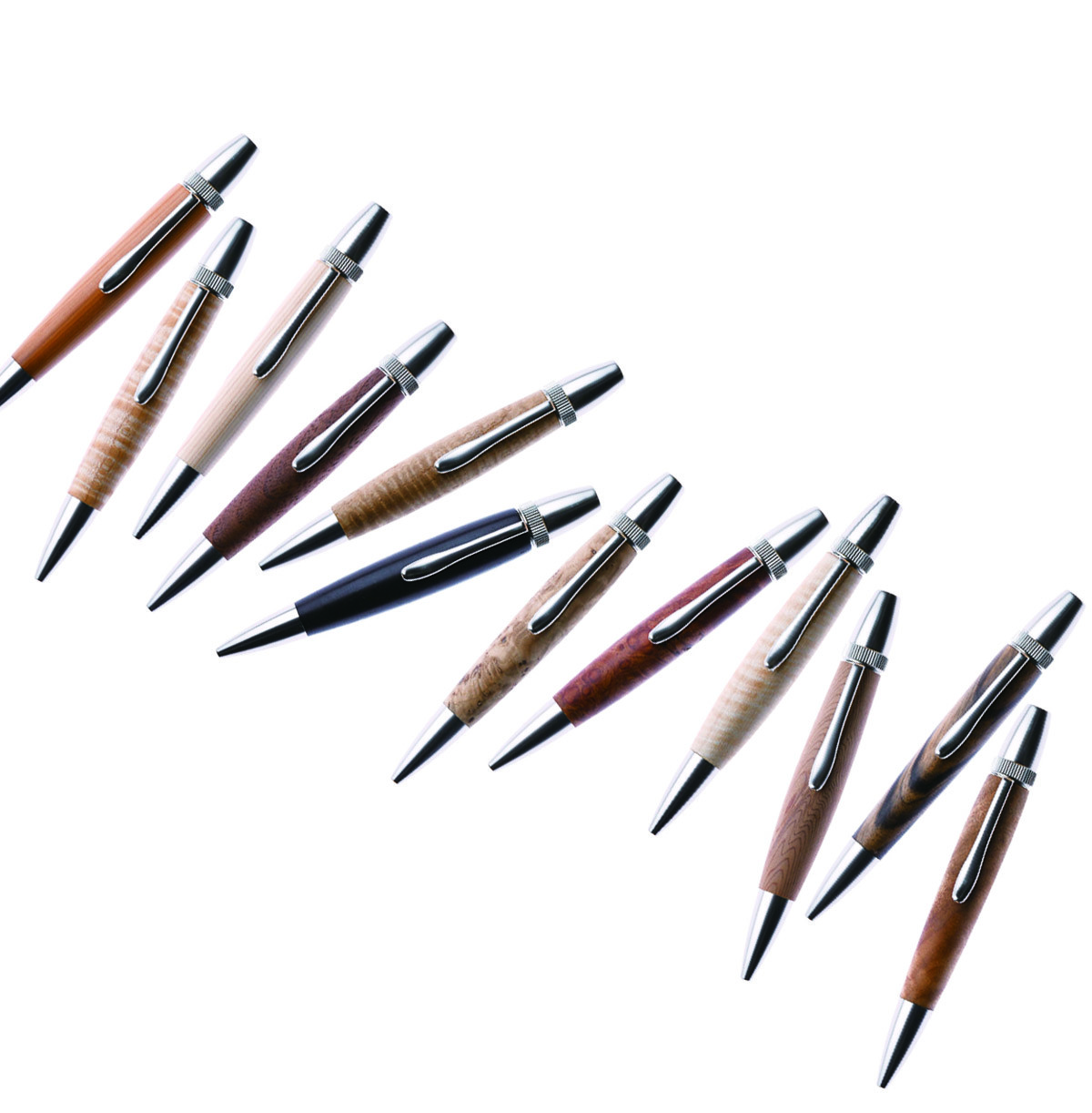 希少銘木 Patriot Wood Pen 胡桃 / ウォルナット (手づくり筆記具) SP15203 送料無料