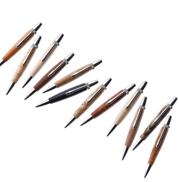 希少銘木 Patriot Wood Pen 胡桃 / ウォルナット (手づくり筆記具) SP15203 送料無料 8枚目の画像