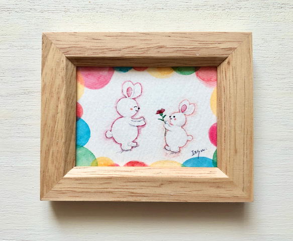 【母の日に贈る】うさぎ・ カーネーション プレゼント/ギフト【ハンドメイド】 母の日に贈る】うさぎ・ カーネーション プレゼント/ギフト