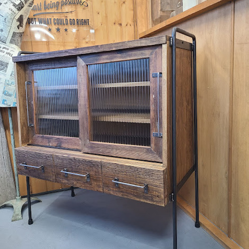 モールガラスサイドキャビネット チェスト・キャビネット STANDARD