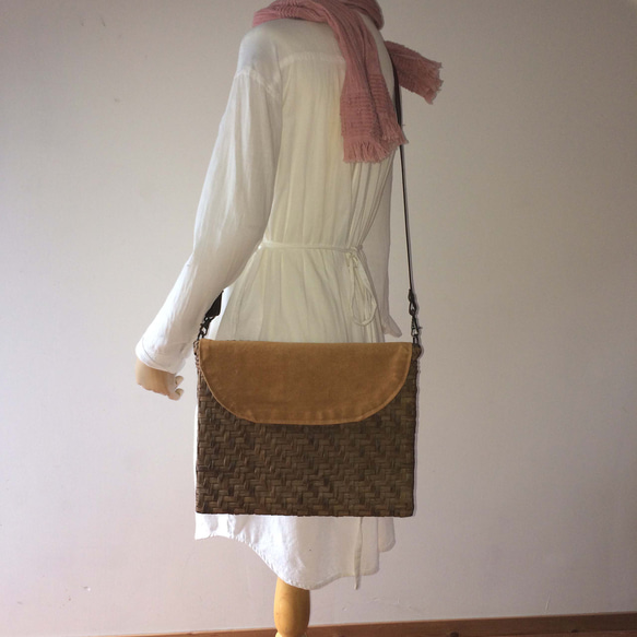 山葡萄バッグ ショルダー11-9 内布付き ショルダーバッグ