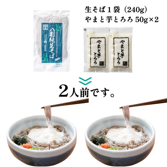 出雲そば 8人前 とろろ付き【八割本生そば】二八そば つゆ付き お取り寄せ グルメ ギフト 贈答用  05564 11枚目の画像