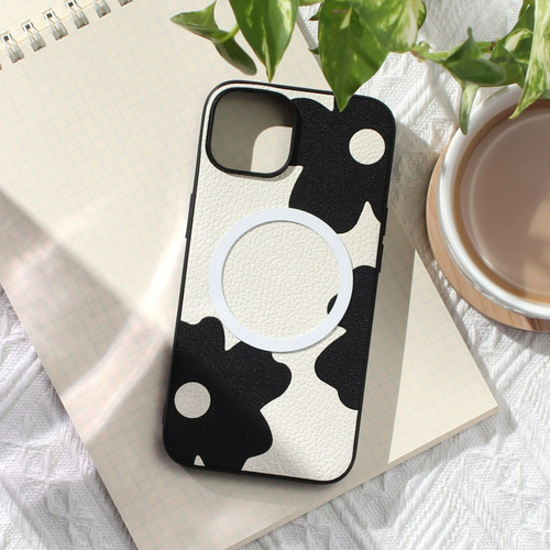 iphone ケース レザー マグセーフ対応 本革 大人かわいい 花柄 iphoneケース レザー 花柄 16 15 14 13 mini 本革 マグセーフ
