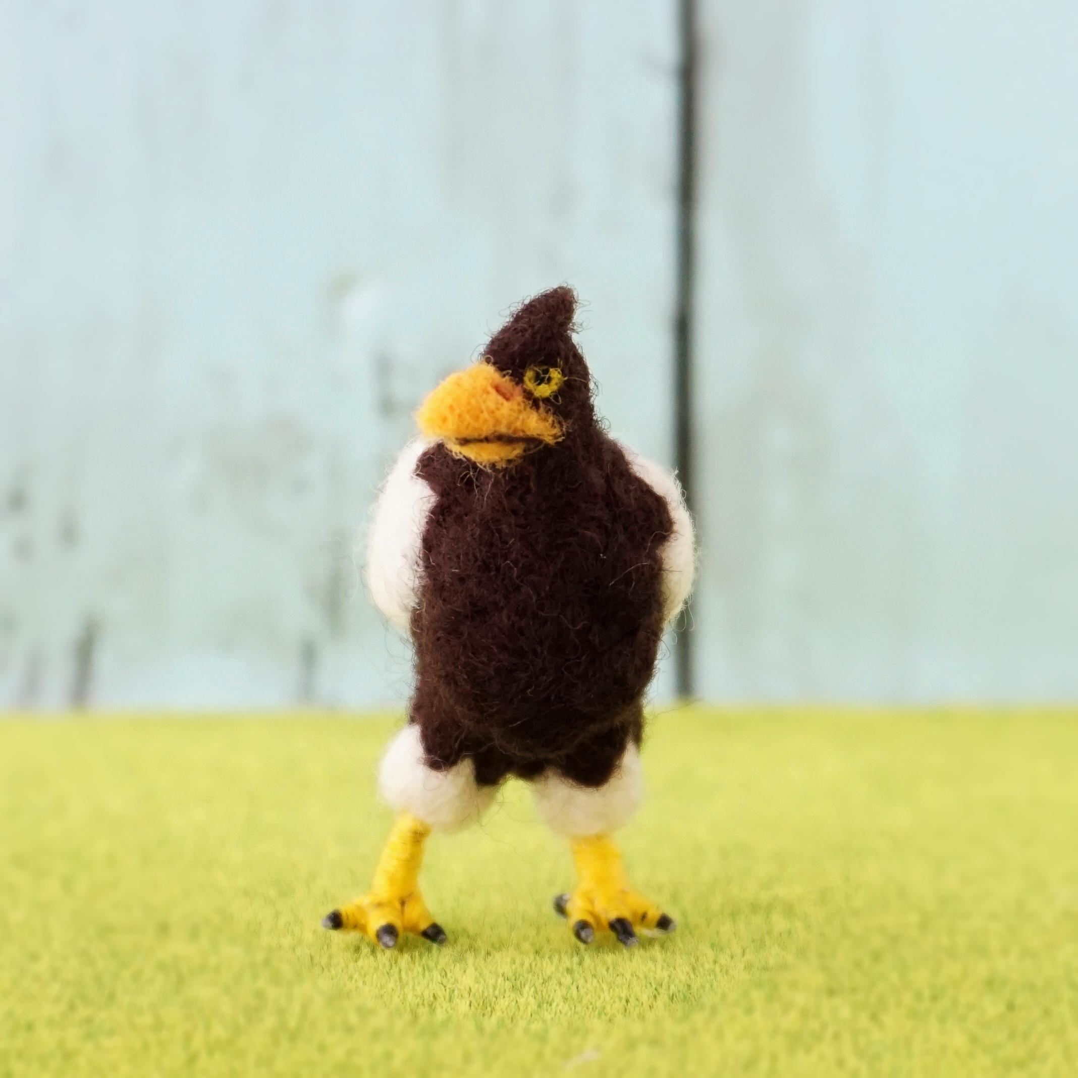【受注制作作品】もこもこマスコット・U動物園シリーズ・オオワシのアキラ　☆あかころ☆akatin☆