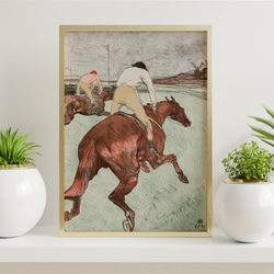 【NO.57】競馬☆乗馬☆アニマルヴィンテージアートポスター☆ヴィンテージイラスト 8枚目の画像