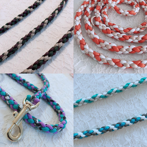 お花のカフェリード】❤︎4本編みor6本編み❤︎選べるビーズ パラ