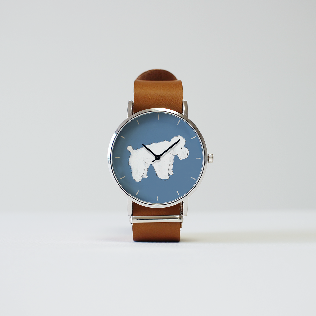 プードルの腕時計