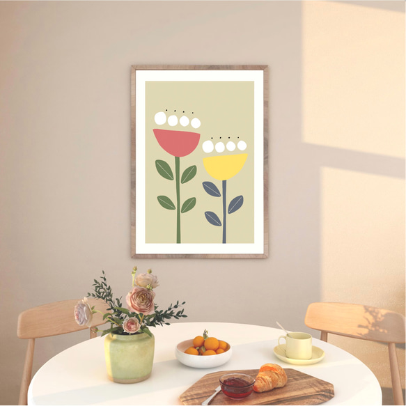 【SALE】PASTELRIB アートポスター（A4サイズ）#6335 大型A3】PASTELRIBアートポスター（A3サイズ）answer