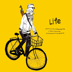 「LIFE」 Original手帳型iPhoneケース 2枚目の画像