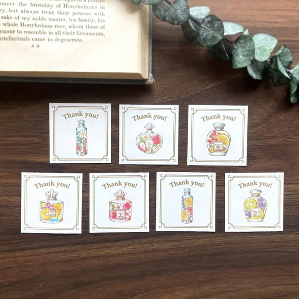 謝謝封印“植物標本室”【內附35張貼紙】花果植物標本室 第2張的照片