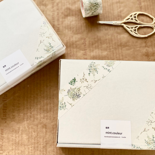 白くて小さなわたしのお家 4個 ♡ アロマストーン インテリア