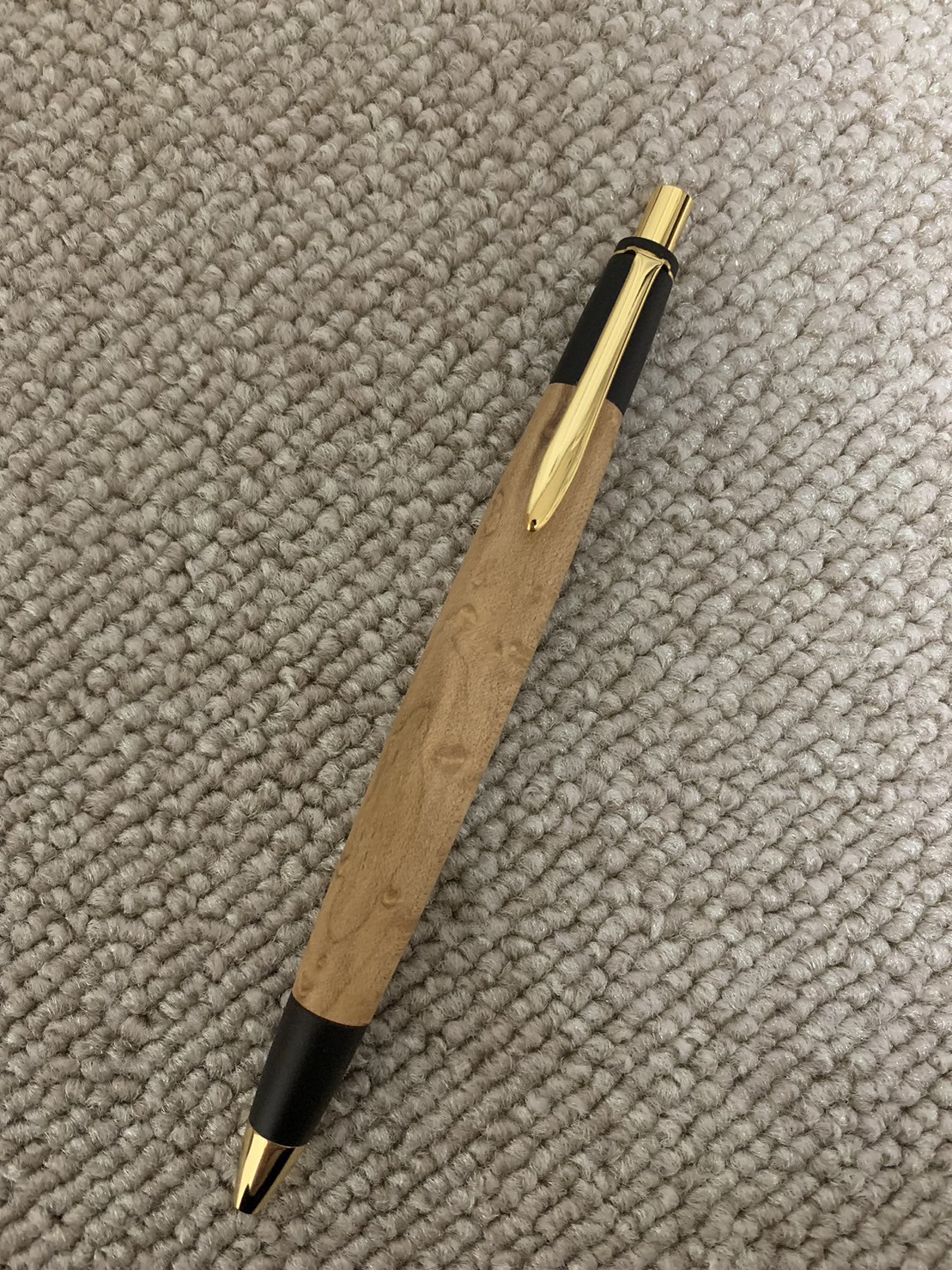 メープル バーズアイ ボールペンorシャープペンシル 木軸 ペン・筆記