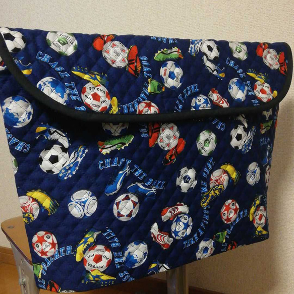 防災頭巾カバー　背もたれタイプ　サッカー　黒×緑 入園入学5点セット 楽天市場】防災頭巾 カバー 防災頭巾カバー 防災ずきんカバー