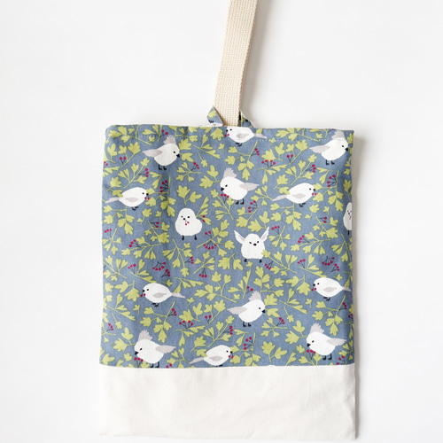 入園・入学・習い事にも☆シマエナガのレッスンバッグ☆ レッスン