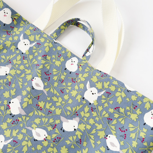 入園・入学・習い事にも☆シマエナガのレッスンバッグ☆ レッスン