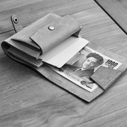 コンパクト財布　CHODOEE ブラック（NERO） 11枚目の画像