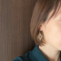 コーヒー甘くして 　ピアス / イヤリング / ノンホールピアス 1枚目の画像