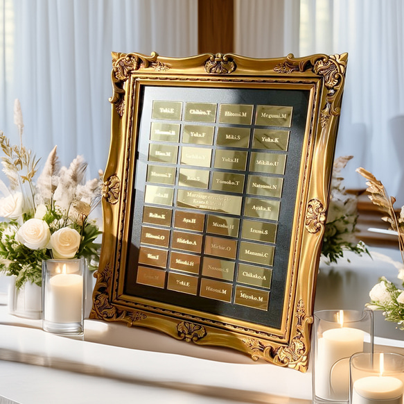 ウェディング ウェルカムボード 金色 ウェルカムボード用シール 金色 文字 筆記体 1枚「Welcome to