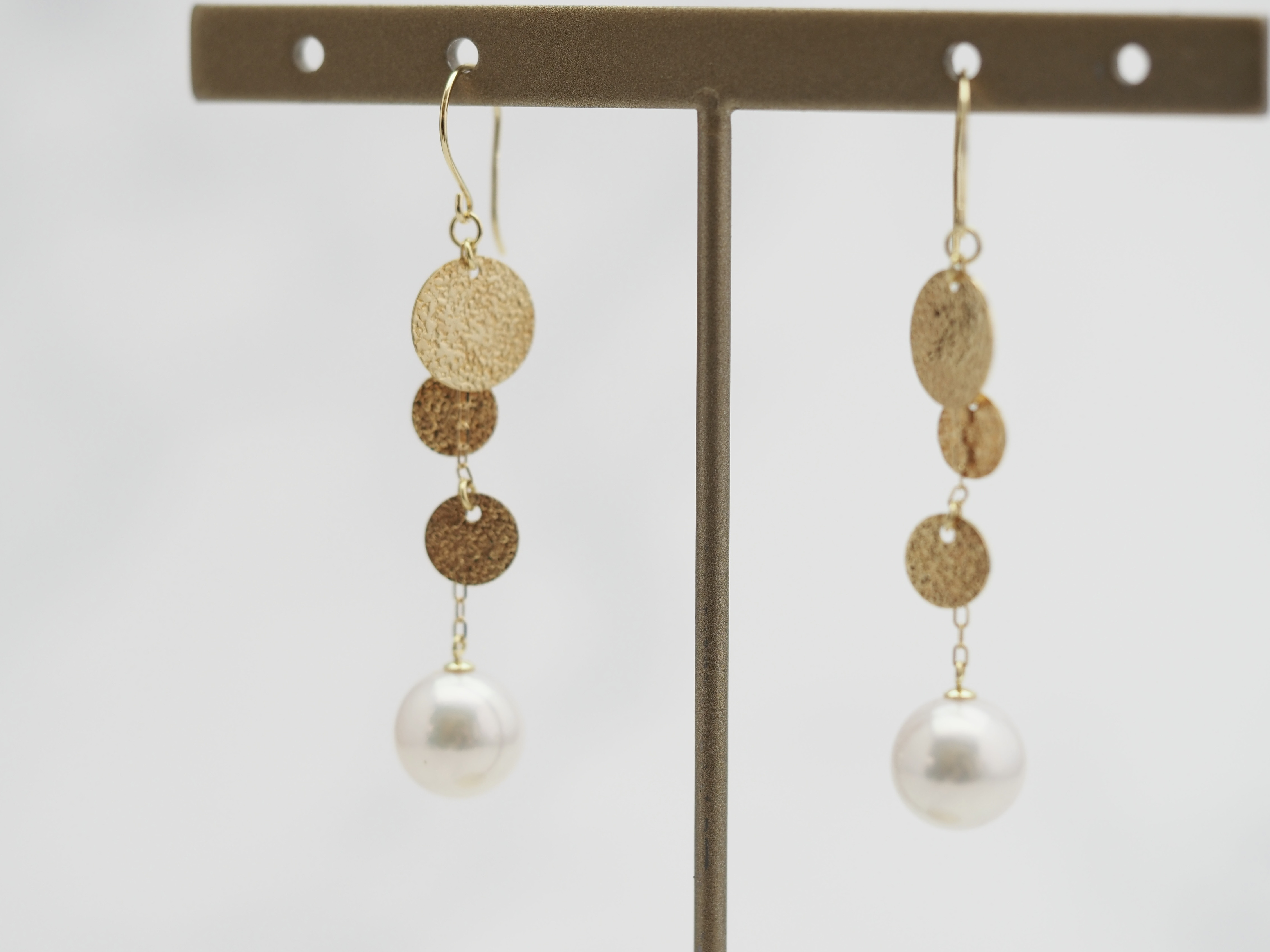 ～バブル～  No.2333  K18YG  アコヤ真珠  ピアス