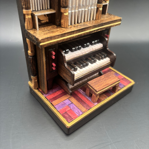 パイプオルガン（ポジティフオルガン）type-c 立体・オブジェ bosco