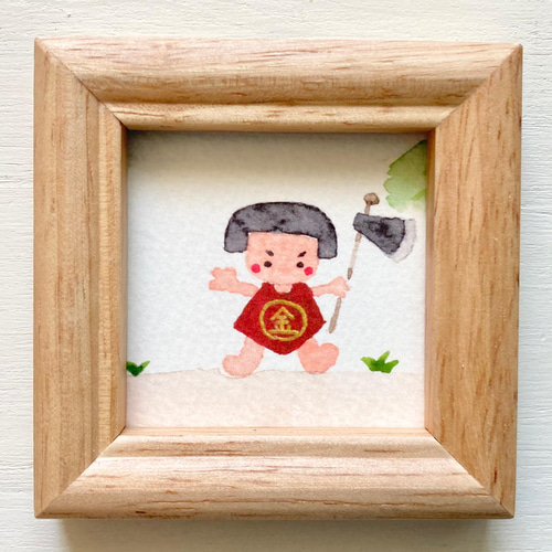 金太郎の額