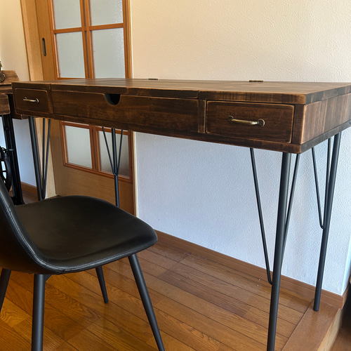 クレマ　アンティーク　木製ドレッサー・鏡台セット　引き取り限定 クレマ アンティーク 木製ドレッサー・鏡台セット 引き取り限定 クレマ