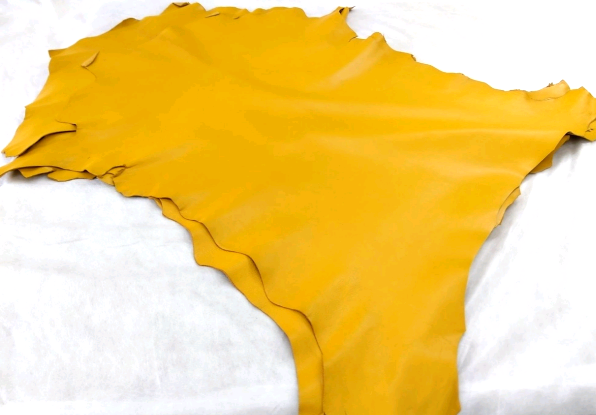 カプレット（ソフトゴート革）#Mimosa（174 ）厚み1.1mm前後 ソフトレザー 1枚革