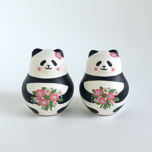 花束パンダ《親子セット》 10枚目の画像