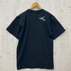 最大3日納期 さんま Ｔシャツ 選べるカラー 3色 白 紺 ベージュ メンズ レディース 半袖 ホワイト ネイビー 14枚目の画像