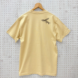 最大3日納期 さんま Ｔシャツ 選べるカラー 3色 白 紺 ベージュ メンズ レディース 半袖 ホワイト ネイビー 15枚目の画像