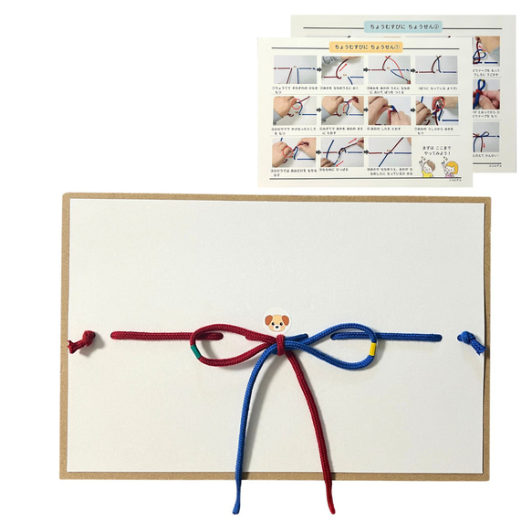 ちょう結び　練習セット　療育　小学校受験　視覚支援　特別支援教育　知育玩具　発達支援 4枚目の画像