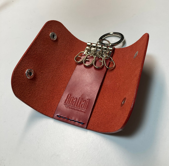 栃木レザーキーケース*キャストカタビラ*キーホルダー*バイク 栃木レザーキーケース*キャストカタビラ*キーホルダー*バイク