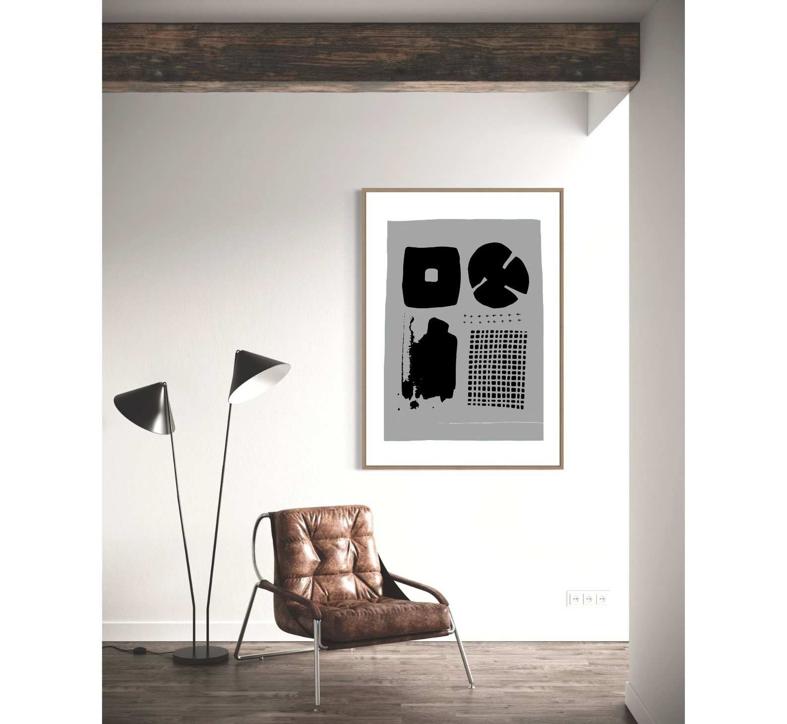 Maurizio Cattelan ポスター 絵画 アート　北欧雑貨 インテリア 4818bedd4f19a5a1c3016688b4ecdf