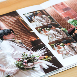 20ページ結婚式　お子様アルバム　ウェルカムボード　ブライダル　フォトブック　フォトウェディング　ウェディング　A4AQ 4枚目の画像