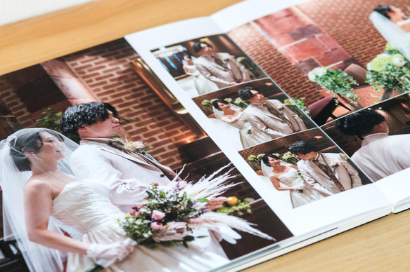 20ページ結婚式　お子様アルバム　ウェルカムボード　ブライダル　フォトブック　フォトウェディング　ウェディング　A4AQ 4枚目の画像